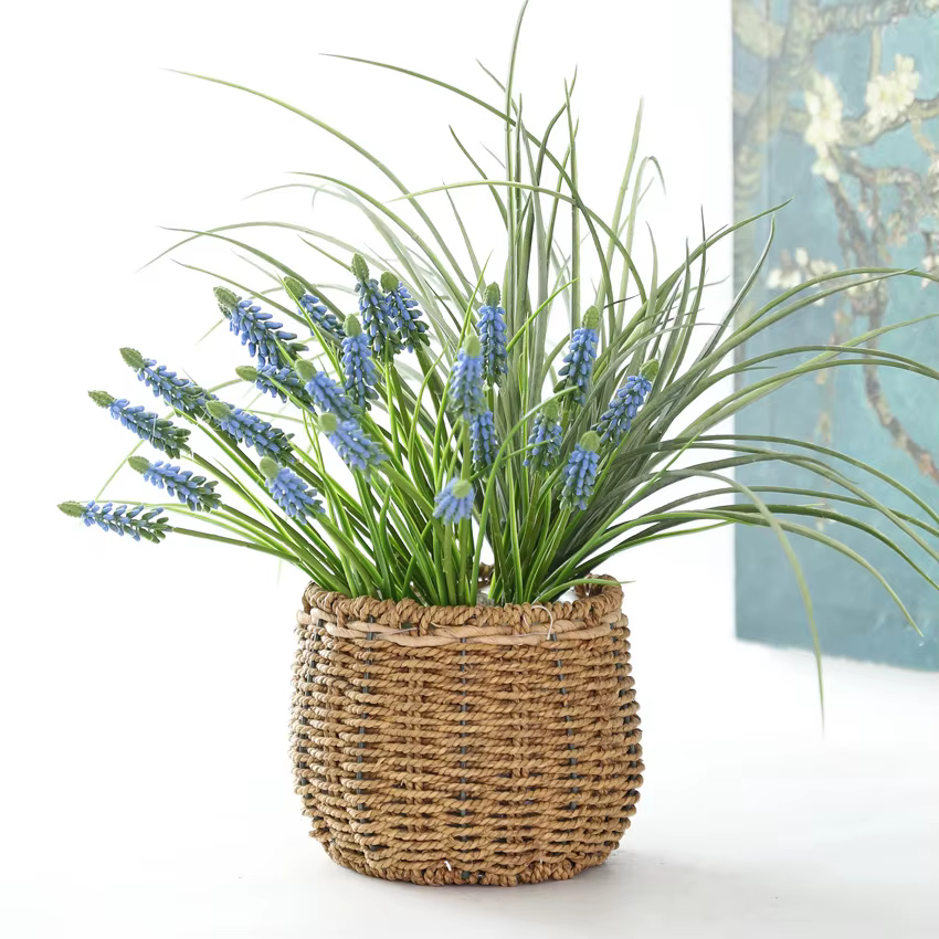 1 PCS Fleurs Artificielles Muscari Jacinthe de raisin