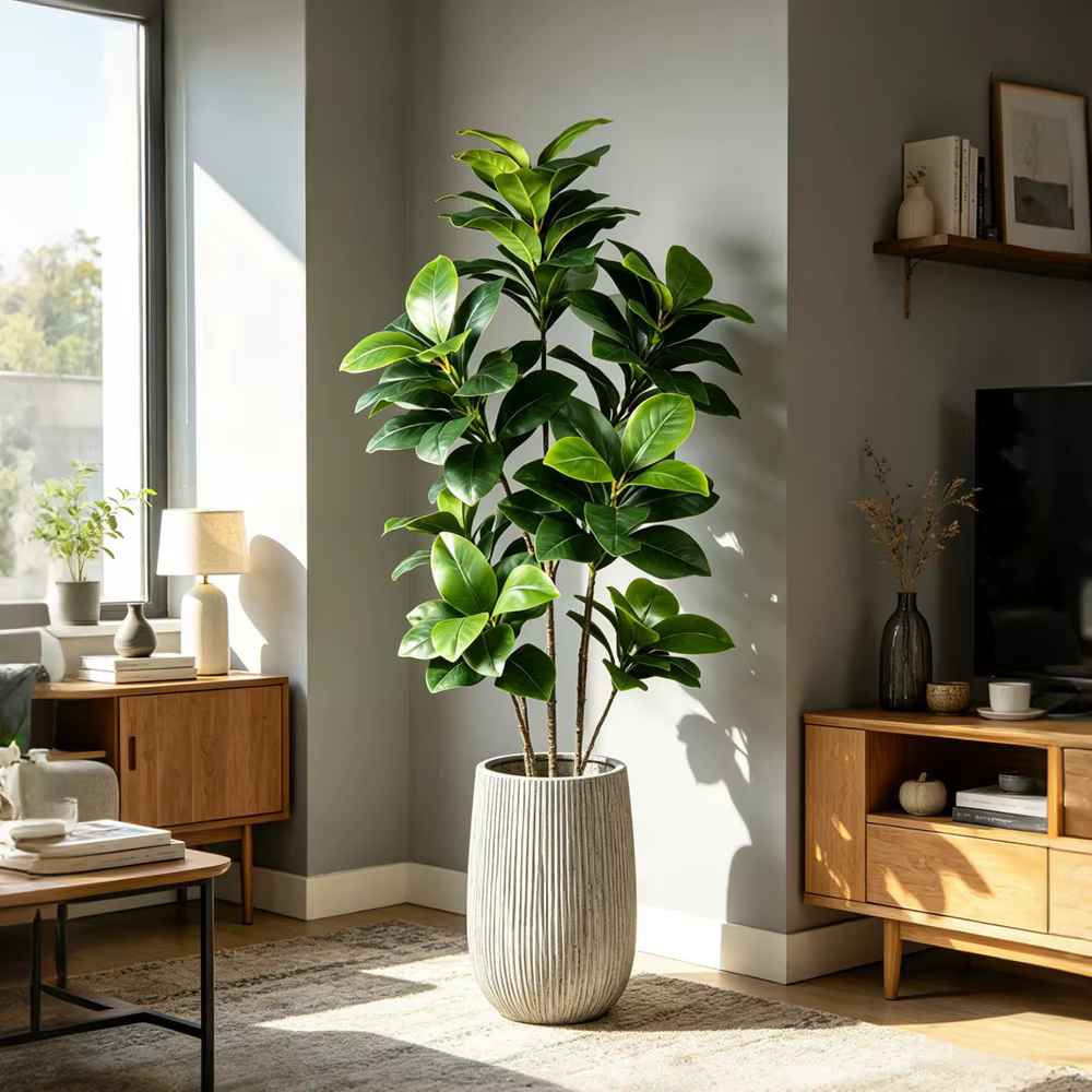 Grand arbre artificiel de type banyan