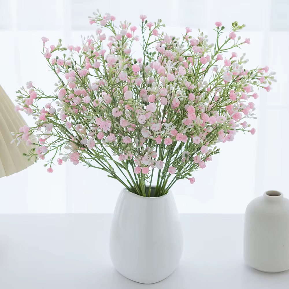1pc fleurs artificielles plantes gypsophile mariage Bouquet de mariée maison chambre Vase Table jardin bricolage cadeaux photographie accessoires Decora