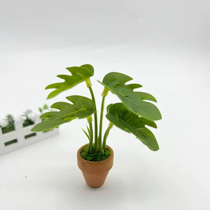 Plantes vertes artificielles miniatures Styles nordiques