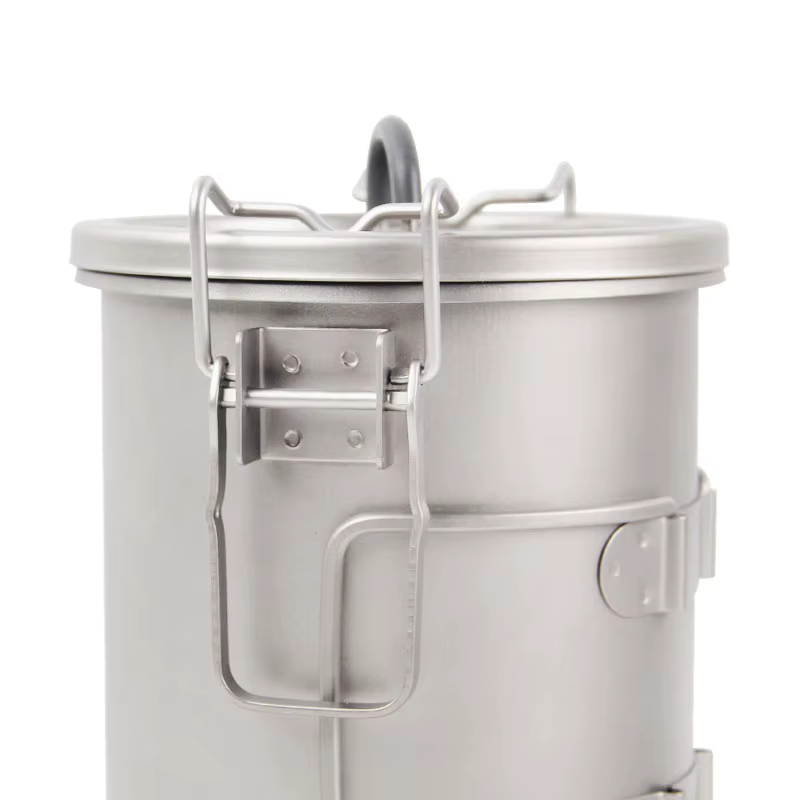 Keith – cuiseur vapeur de riz en titane 900ml