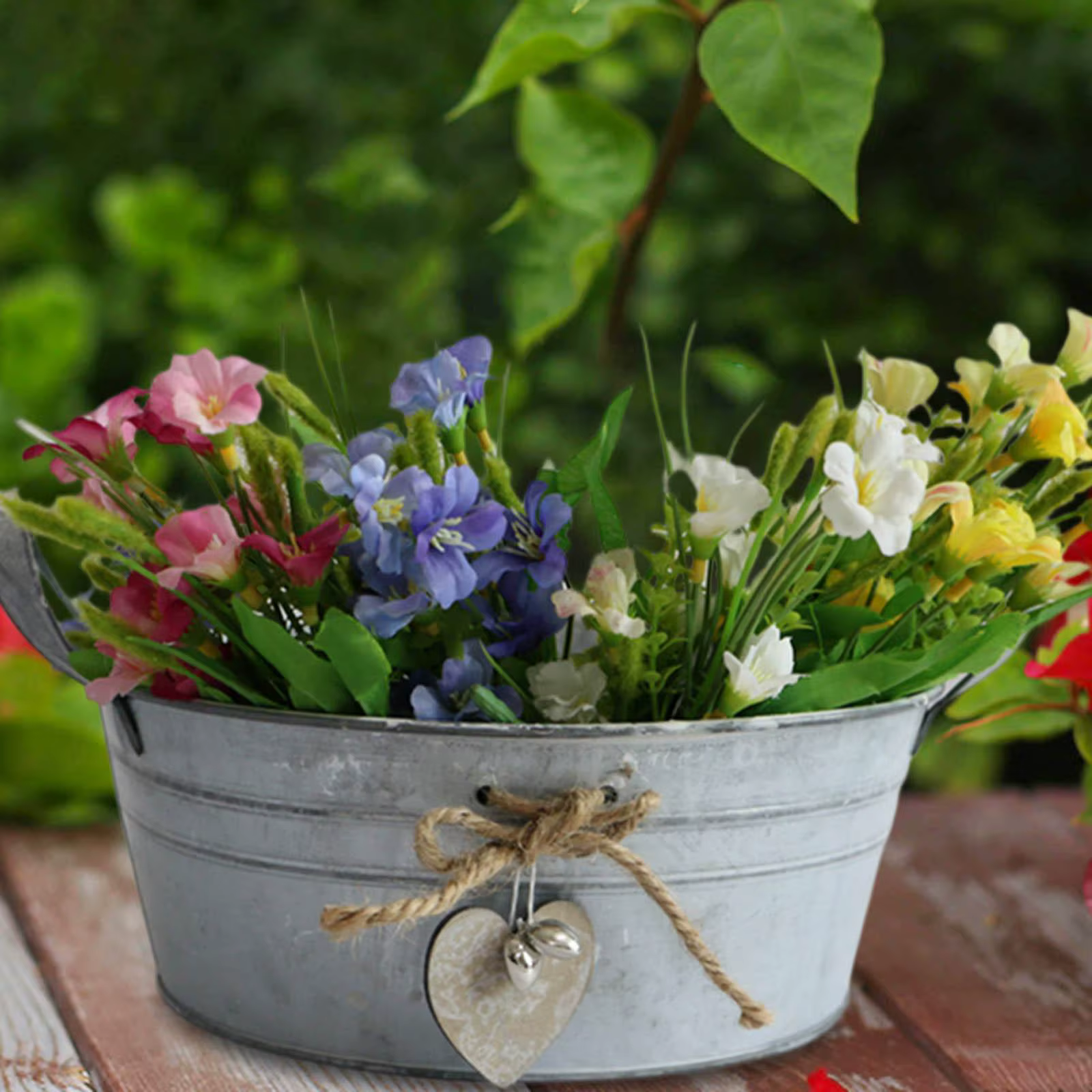 Pot de fleurs en fer SO