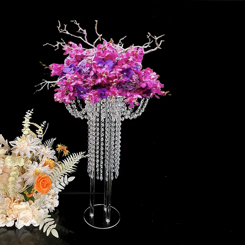 Support floral pour centre de table de mariage