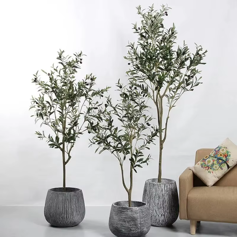 Arbre d'olivier artificiel pour la décoration de la pièce
