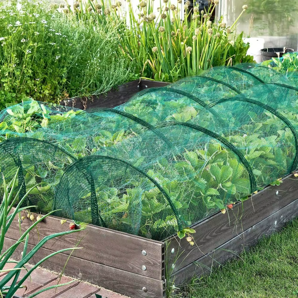 Serre pliable en maille 2-en-1 : Protection portable contre le soleil et la chaleur