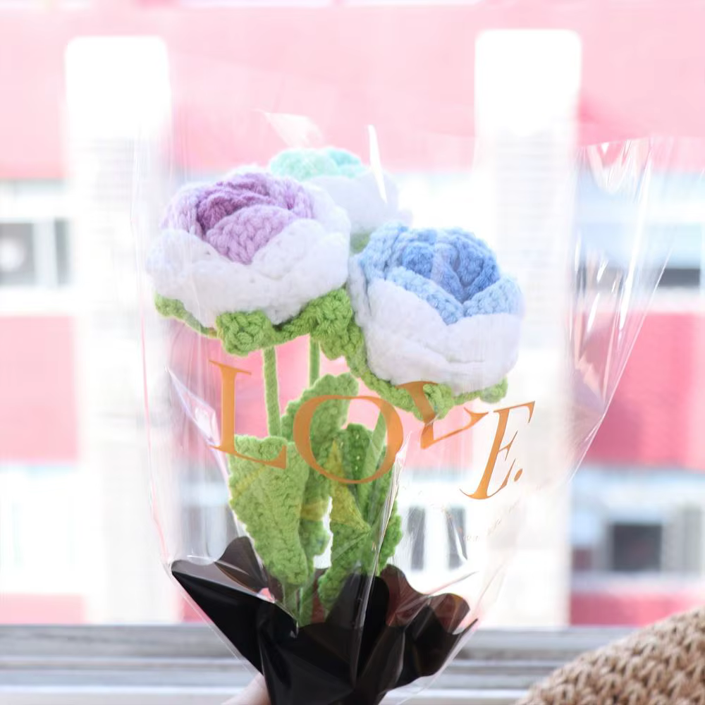 Sac d'emballage de fleurs Transparent