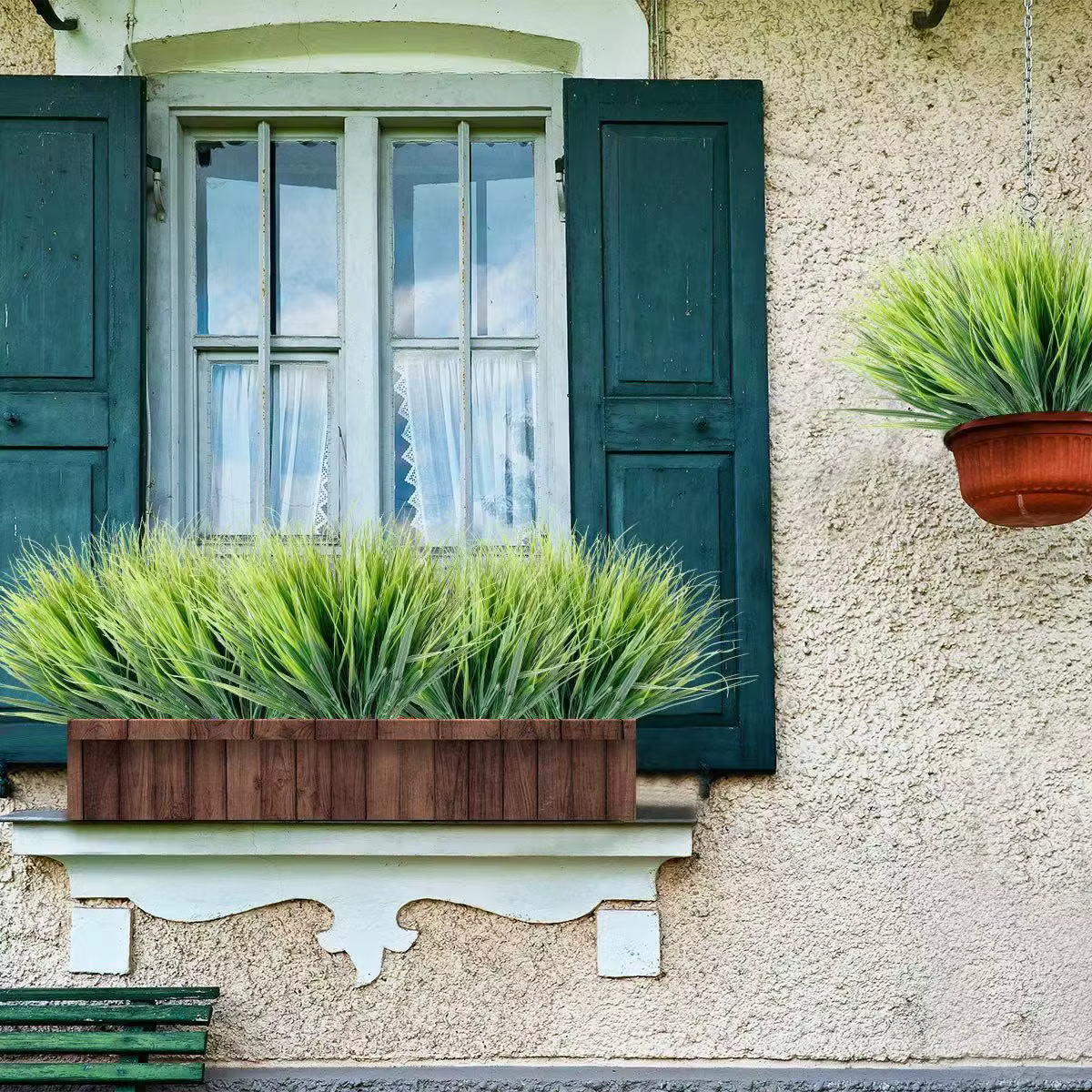 Bouquets d'herbe artificielle moulés par injection