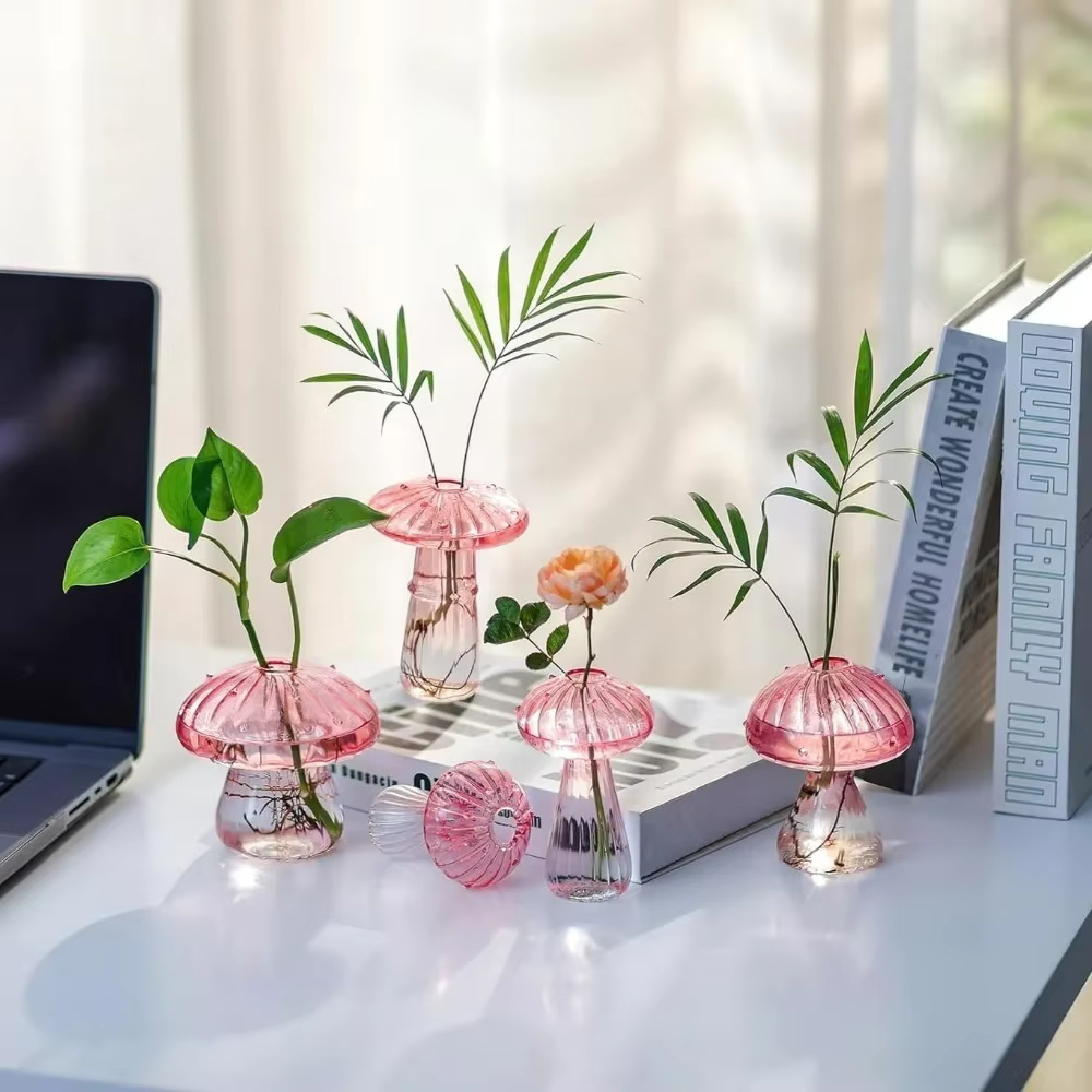 Vase à champignons Glasseam