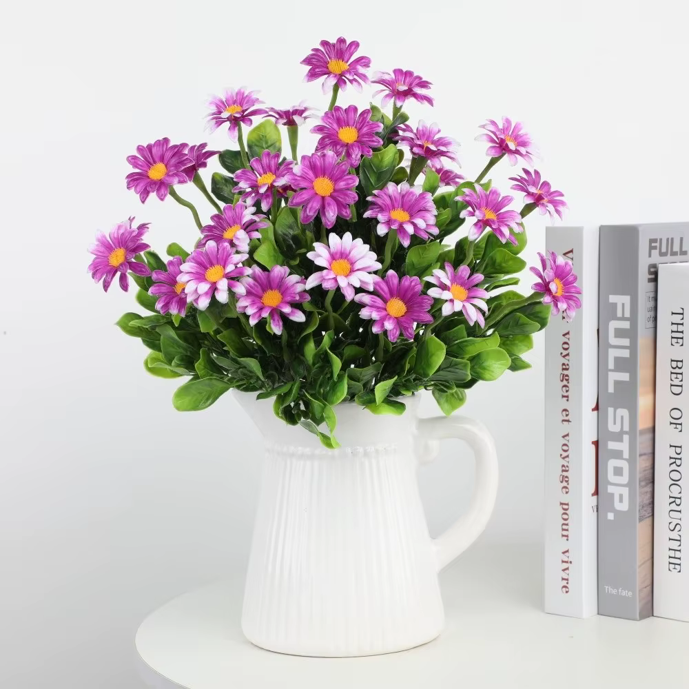 Fausses fleurs artificielles de marguerites