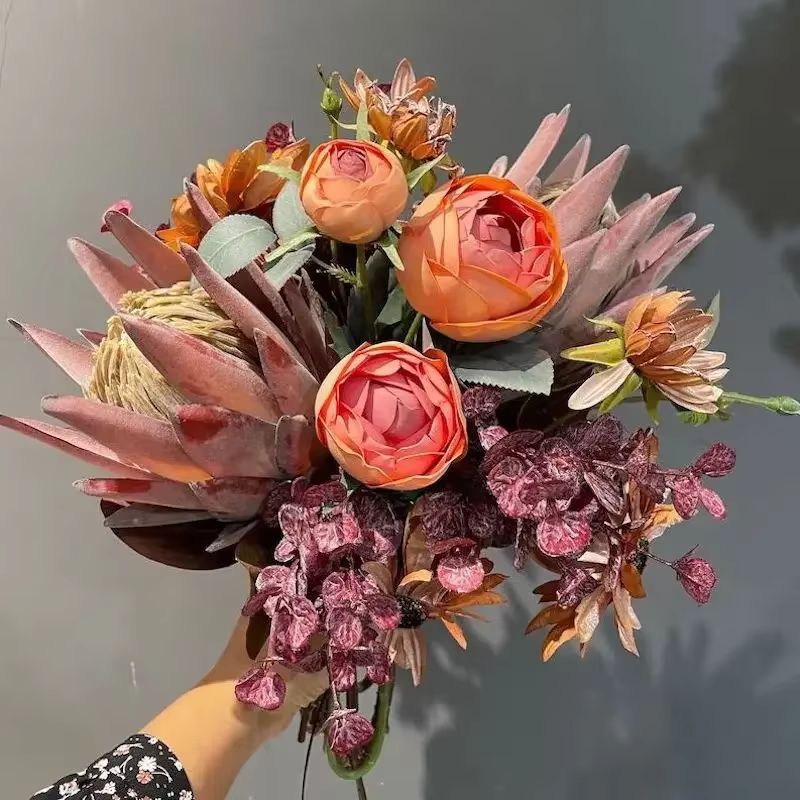 Fleurs Artificielles Vintage Américaines