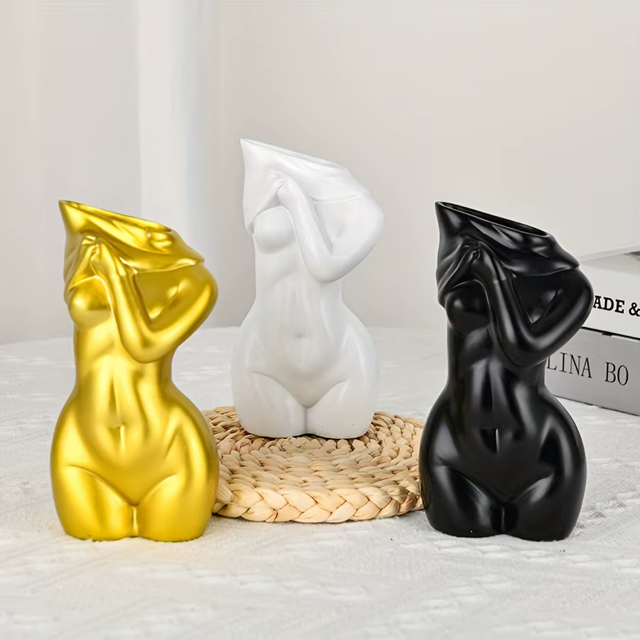 Vase corps forme féminine