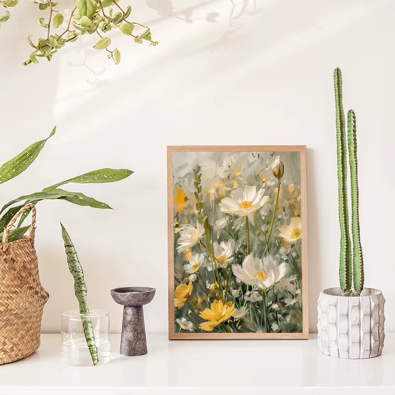 Spring Academy Wind Plant Flowers Destroy Isies Poster