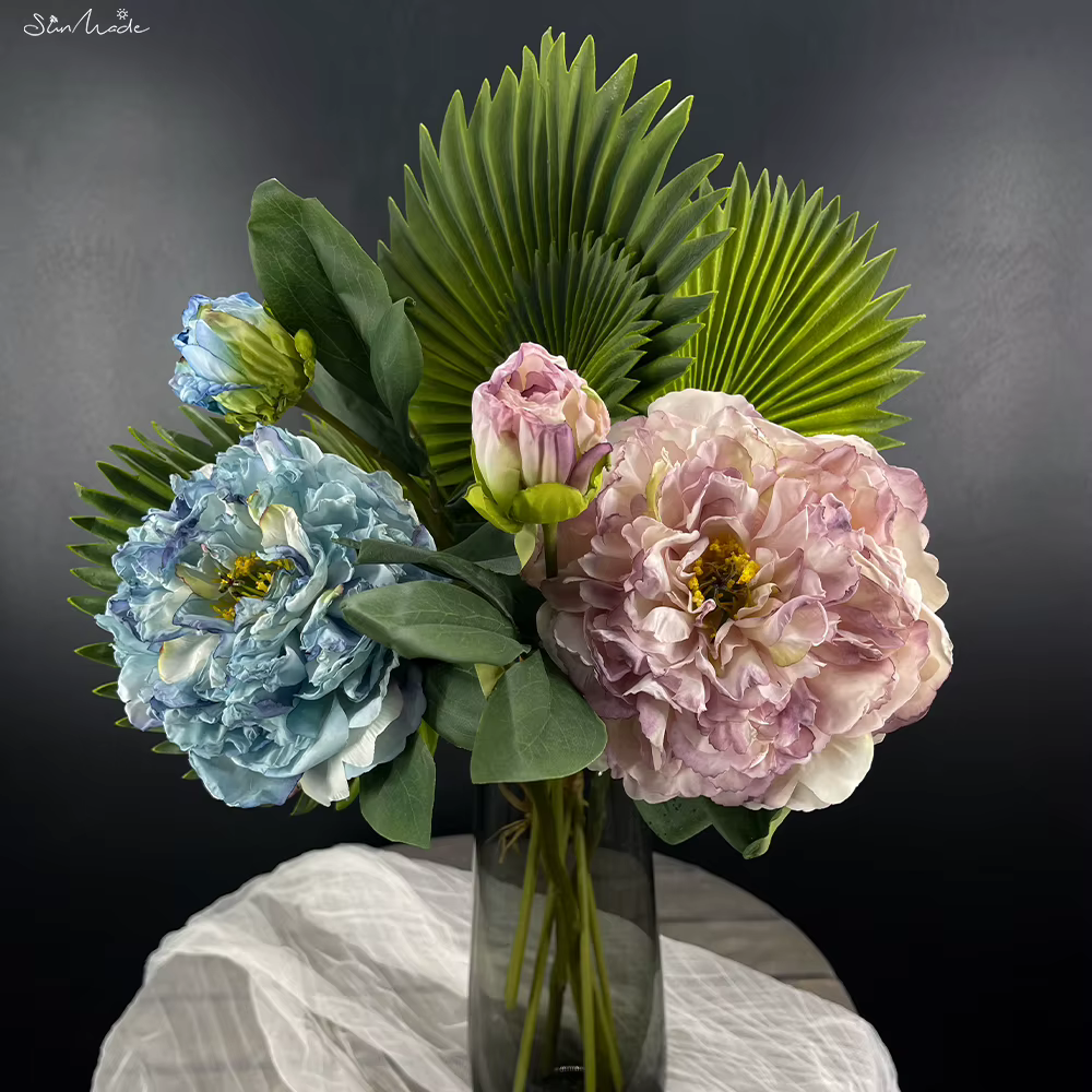 SunMade-Feuilles de monstera nordiques