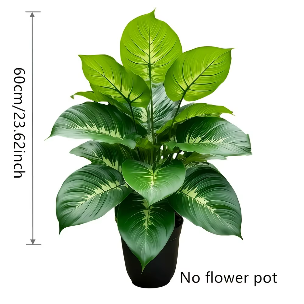 1 grande plante artificielle ressemblant