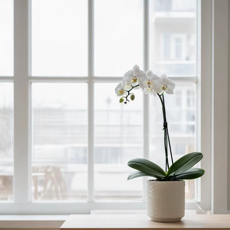 Les pots de fleurs simples en forme de vague