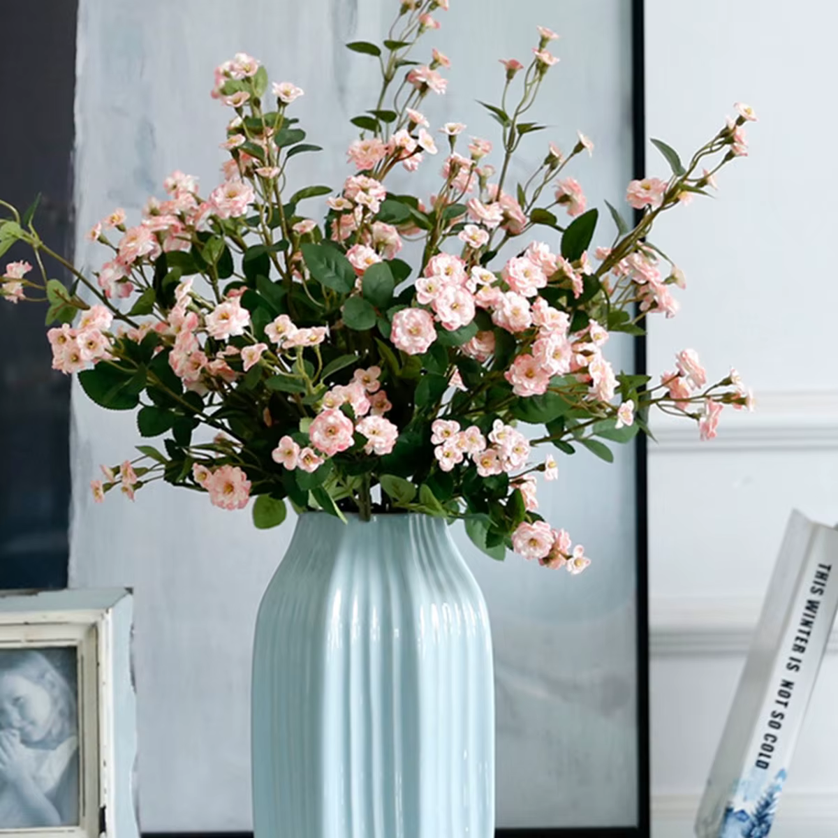 1PC Fleurs Artificielles Faite à la Main