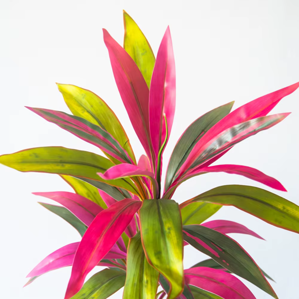 45 cm 17 feuilles artificielles Dracaena arbre fausses plantes de palmier tropicales