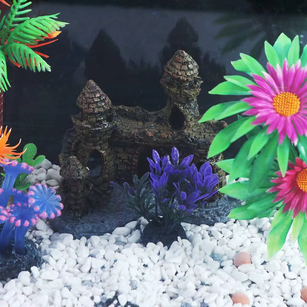 Plantes aquatiques artificielles décoratives