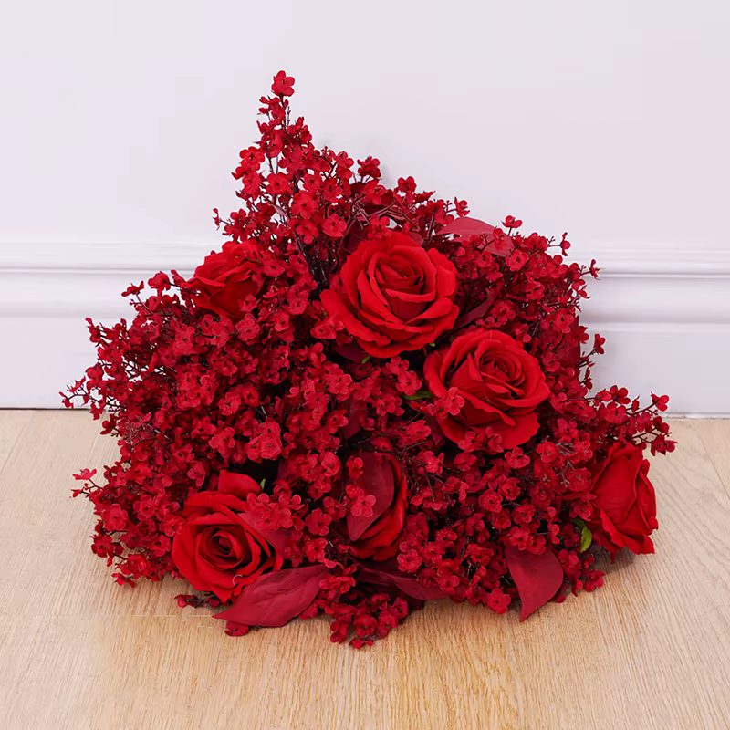 Arrangement de rangées florales Bossom