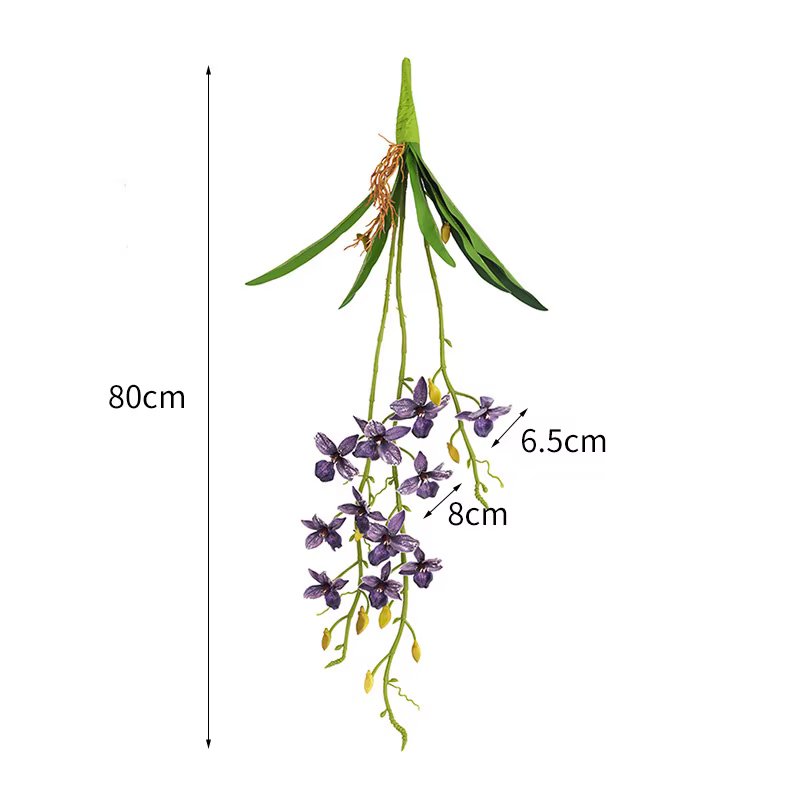 Fleur d'orchidée artificielle pour la décoration de la maison