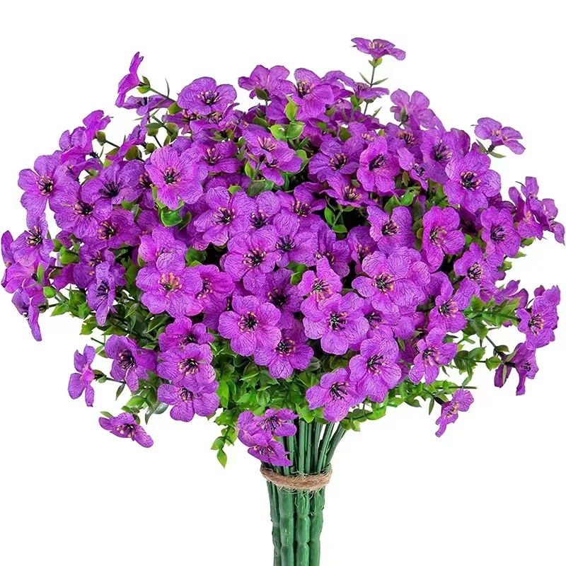 Fausses fleurs d'extérieur résistantes aux UV