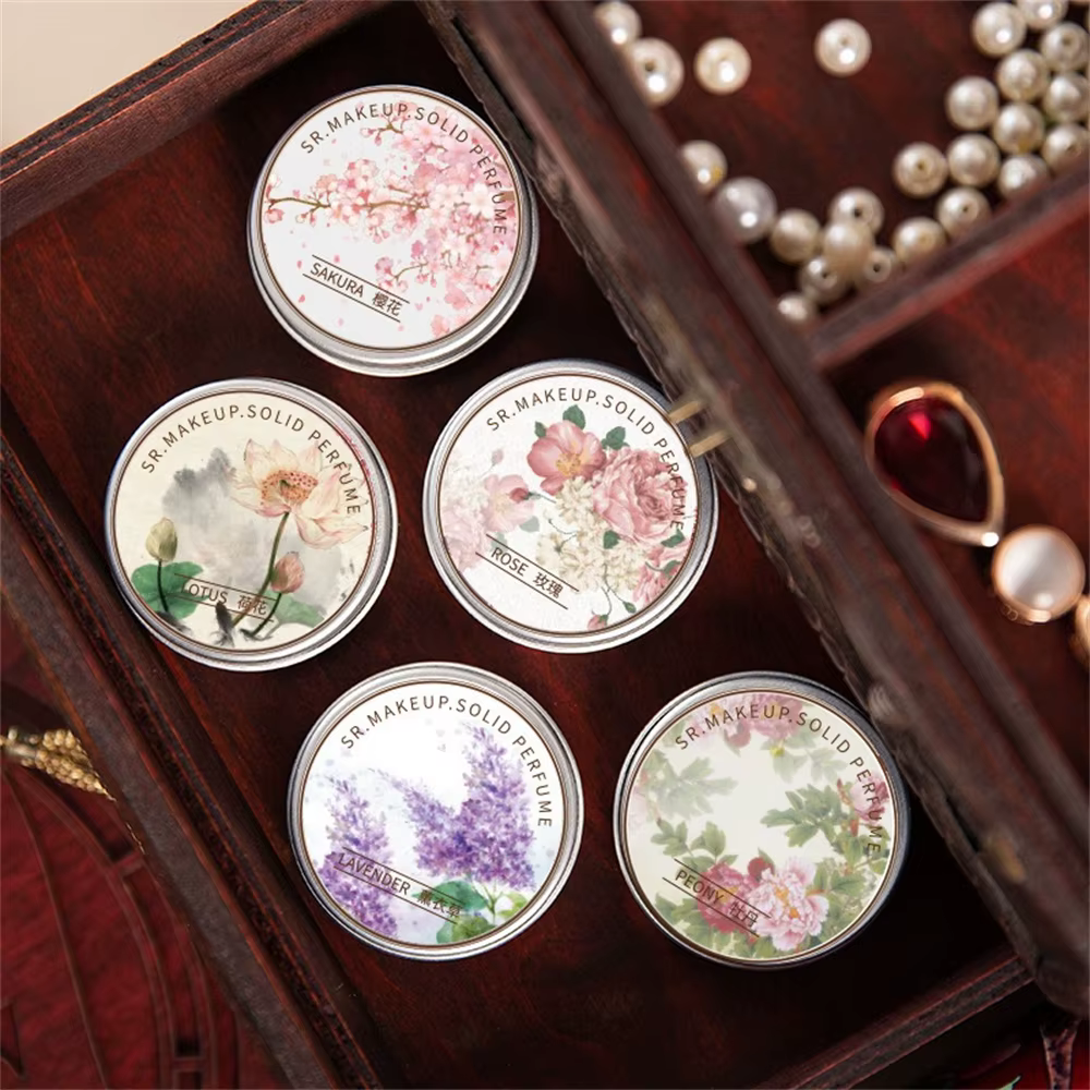 Parfum solide longue durée pour âmes romantiques