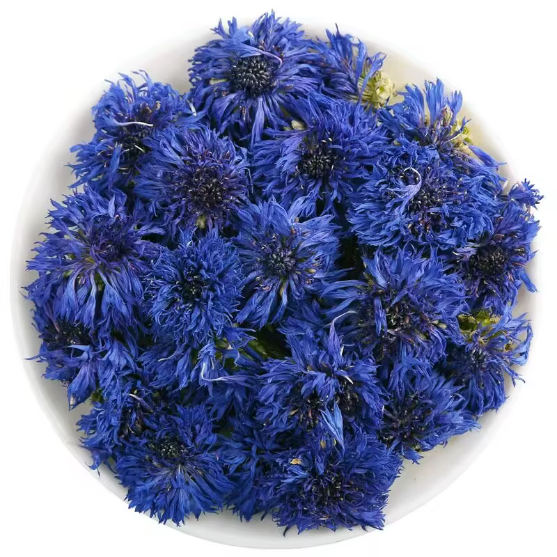 Fleurs séchées de bleuet naturel parfumé