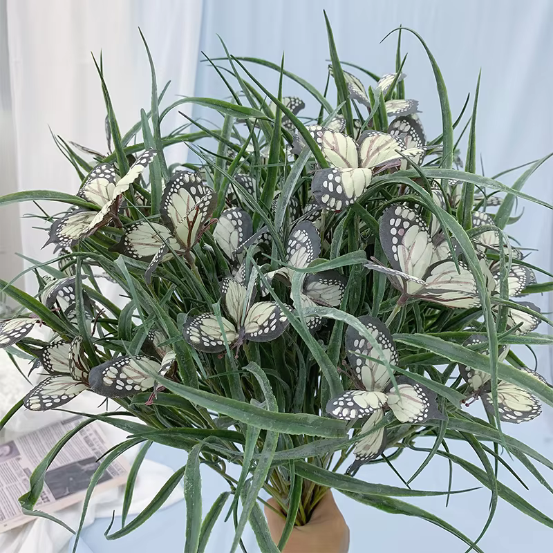 Feuille de plante verte artificielle