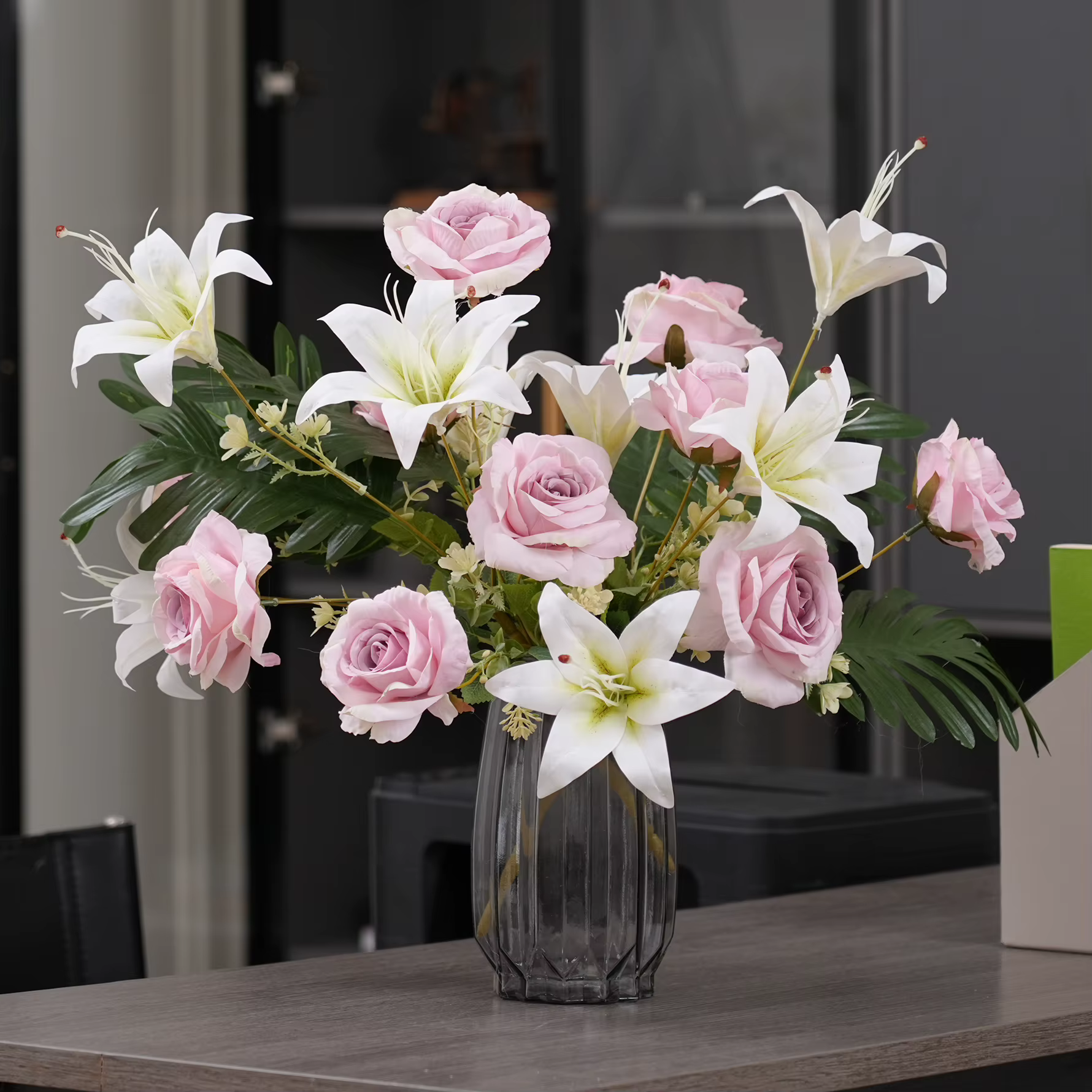 Bouquet de fleurs artificielles C2025 en soie