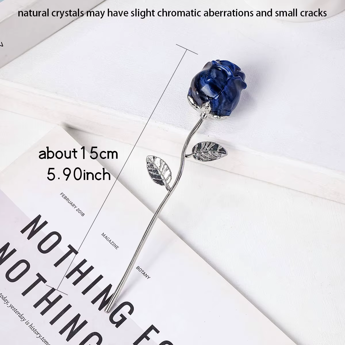 Statue de Fleurs de Quartz Rose en Clip Naturel