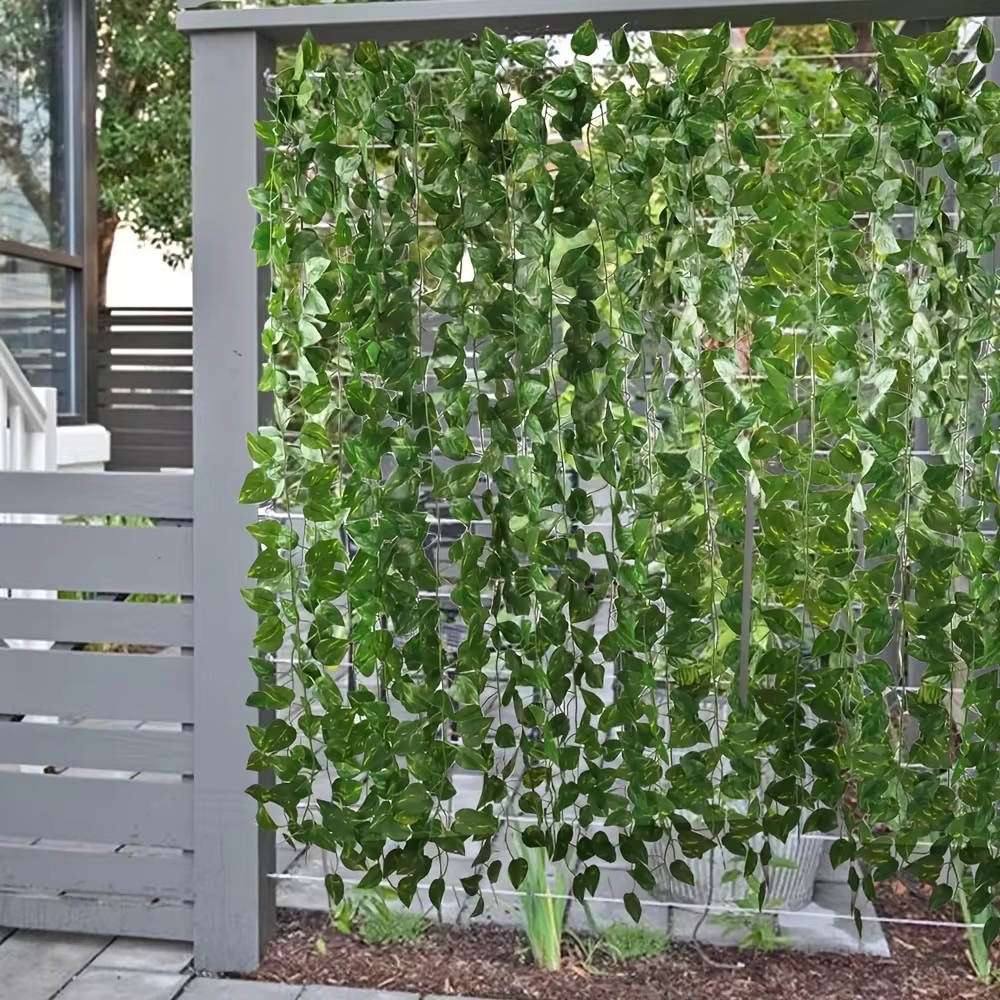Vigne Liana artificielle suspendue au mur