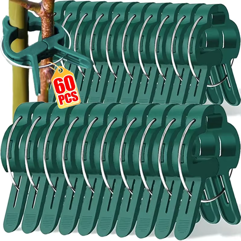 Clips fixes pour plantes réutilisables