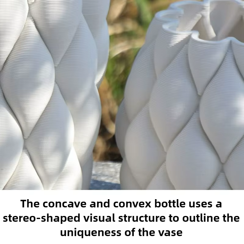 Vases en céramique décor moderne Vase à fleurs bureau