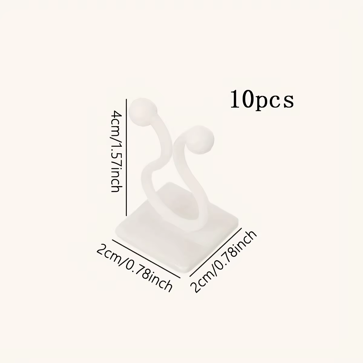 Clips de Fixation Murale en Rotin pour Plantes d'Escalade