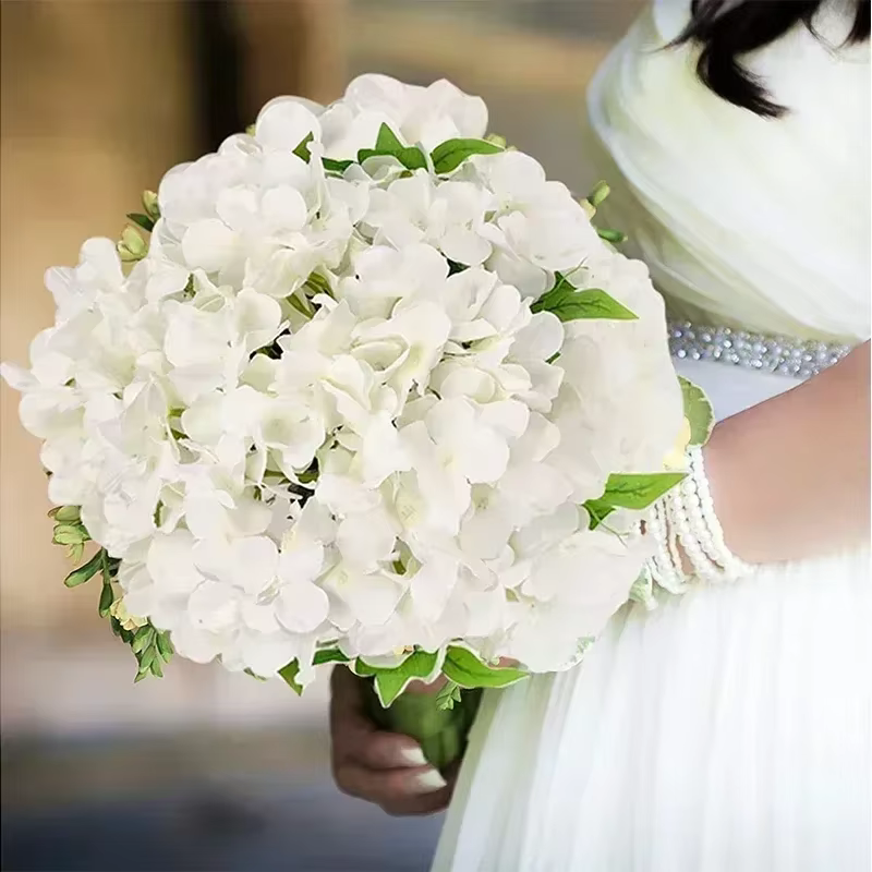 Fleurs d'hortensia artificielles
