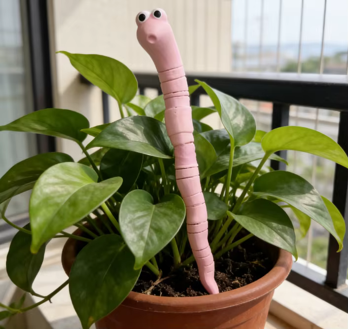 Capteur d'humidité pour plantes en pot