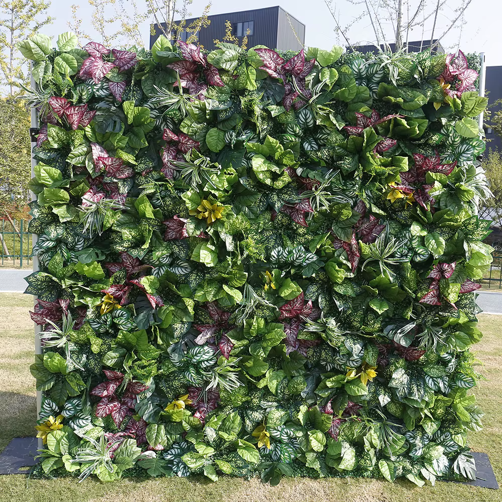 Plante murale artificielle pour décor de mariage