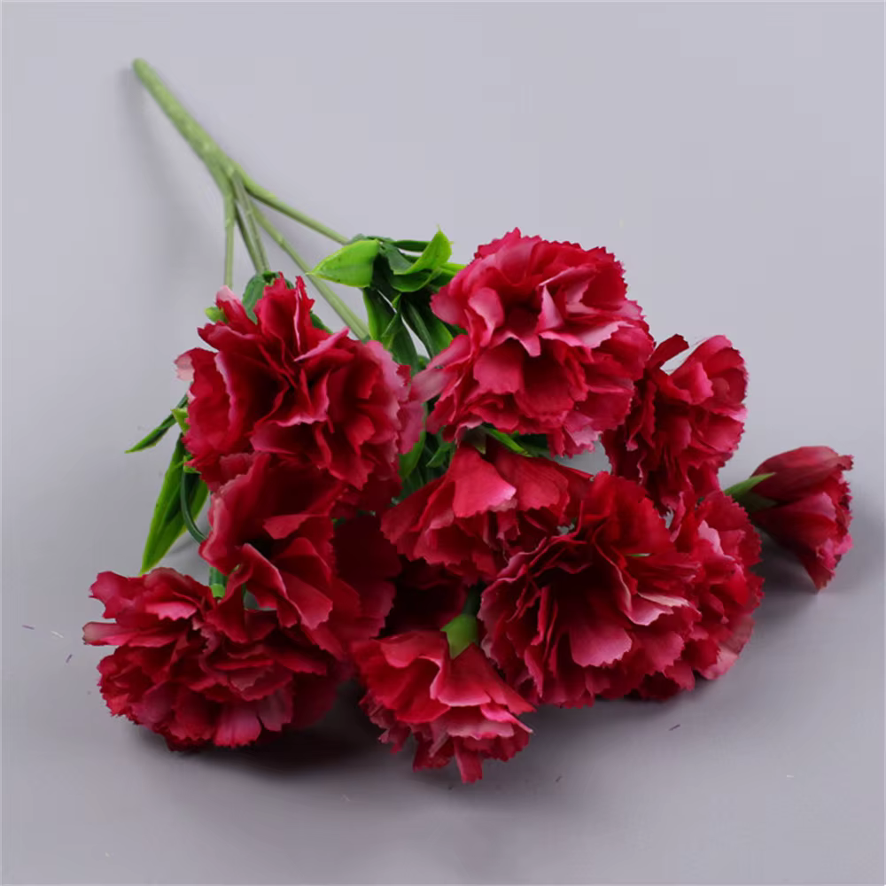 Bouquet de fausses fleurs artificielles