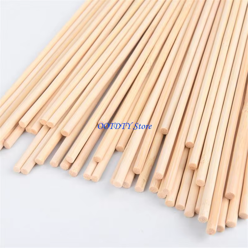Bâtons bambou 367A, 50 pièces