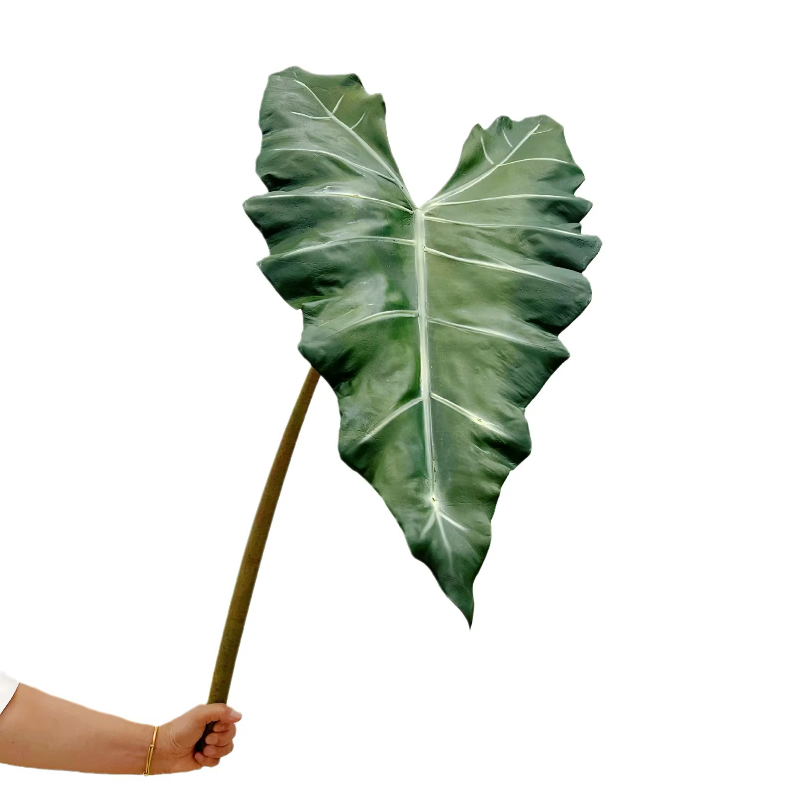 Plante verte en PU simulée