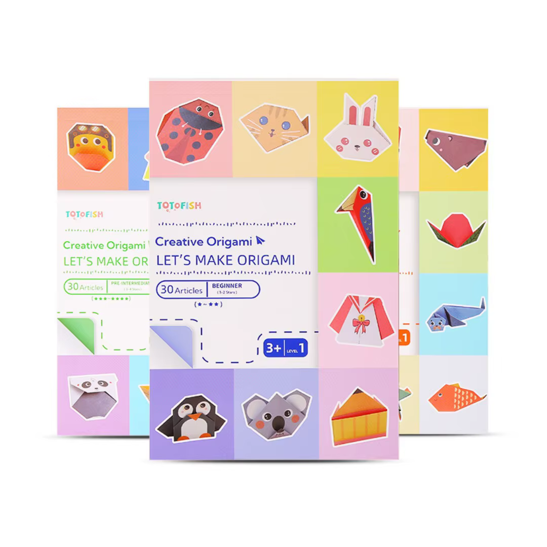 Nouveau kit d'origami, 30 feuilles de papier d'origami