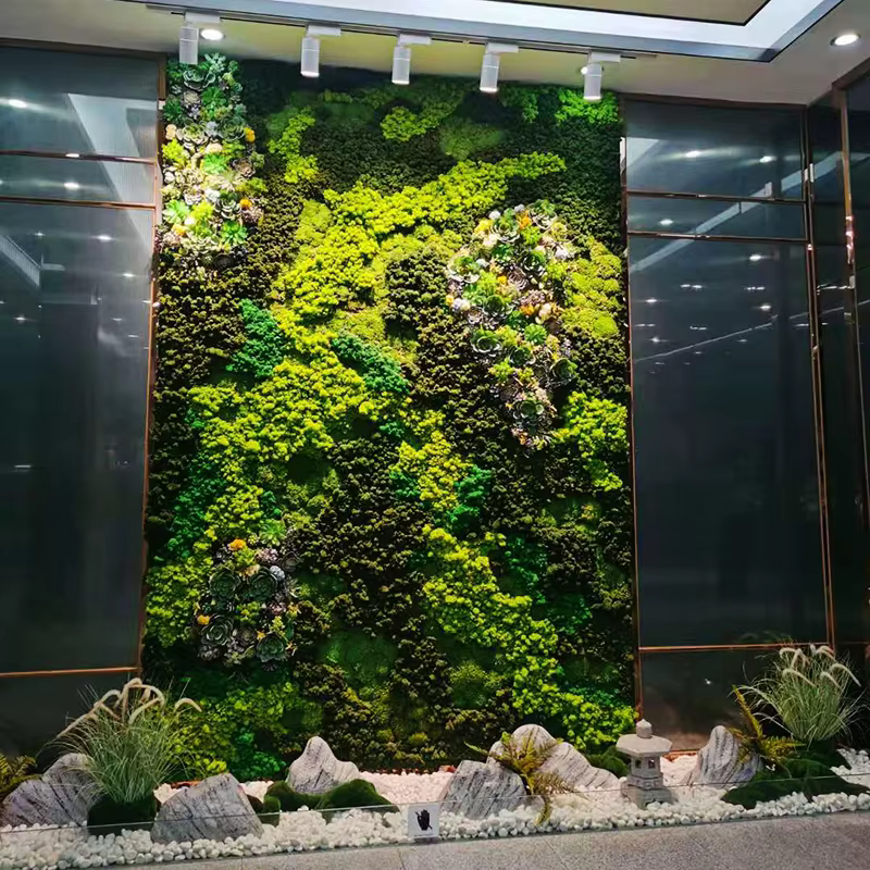 100/500/1000g pas cher HI-Q vert immortel mousse plantes d'herbe artificielle fausse fleur bricolage décor pour maison