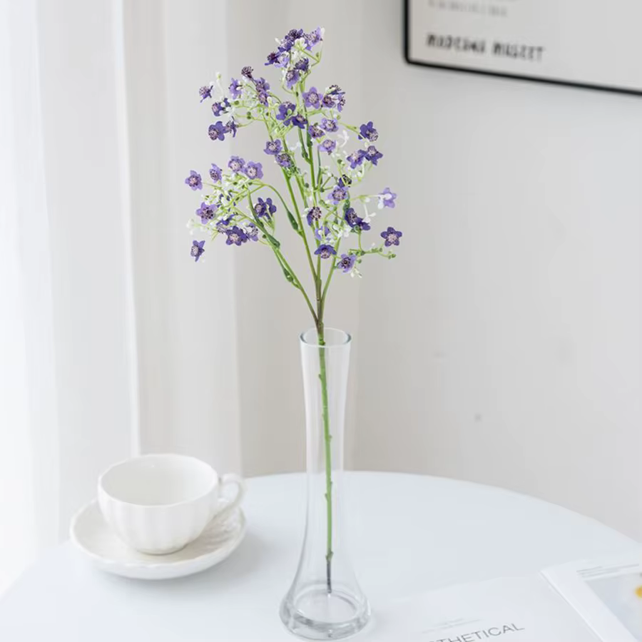 Fleur artificielle gypsophile Festival fête mariage mariée Bouquet extérieur jardin guirlande maison Vase Table à la main bricolage cadeau décor