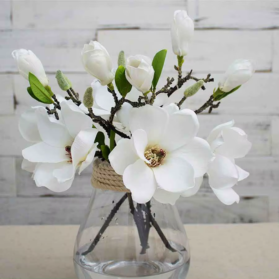 Fleur de magnolia artificielle