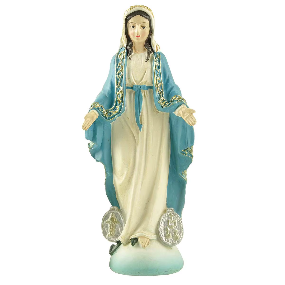 Dame de miracule médaille Notre-Dame de grâce catholique vierge Maria