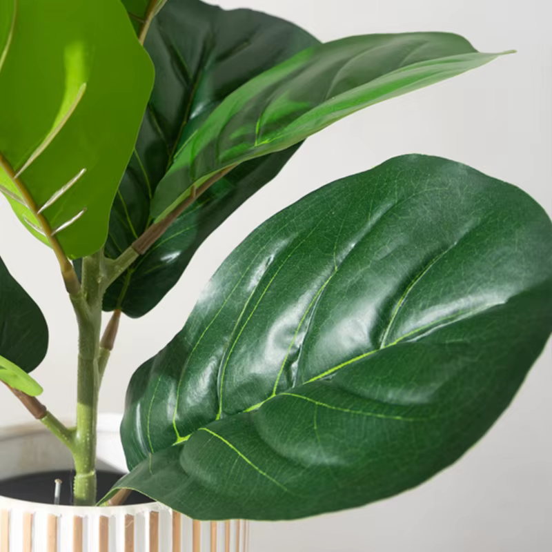 Faux arbre de Ficus artificiel de 38cm