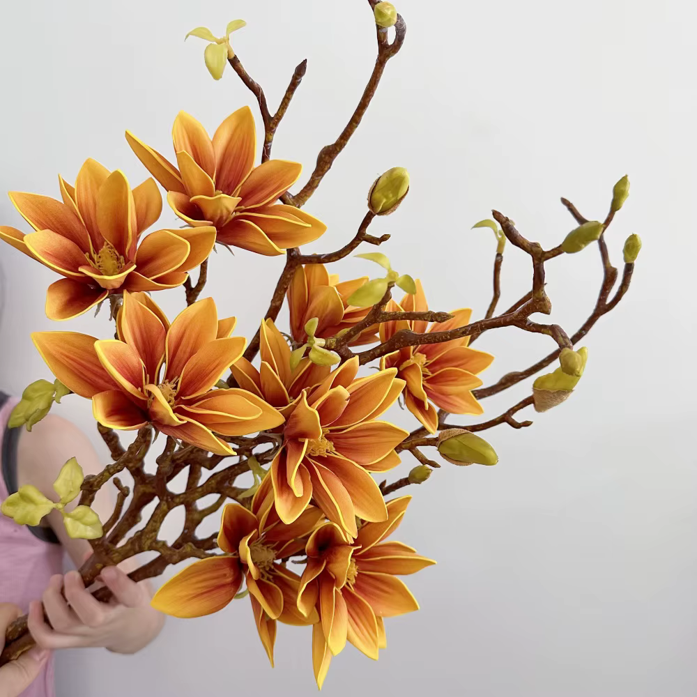 Fleur artificielle Magnolia 70cm