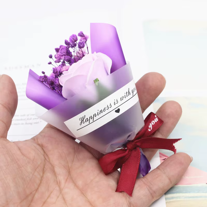 Mini petit bouquet de fleurs séchées