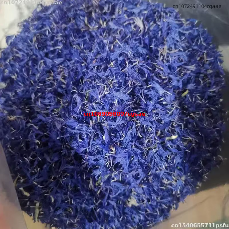 Pétales de bleuet naturel de haute qualité