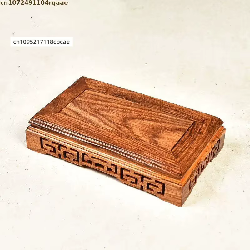 Socle carré/rectangulaire en bois de rose